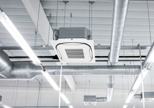 Ceiling mounted cassette type air condition units with other par